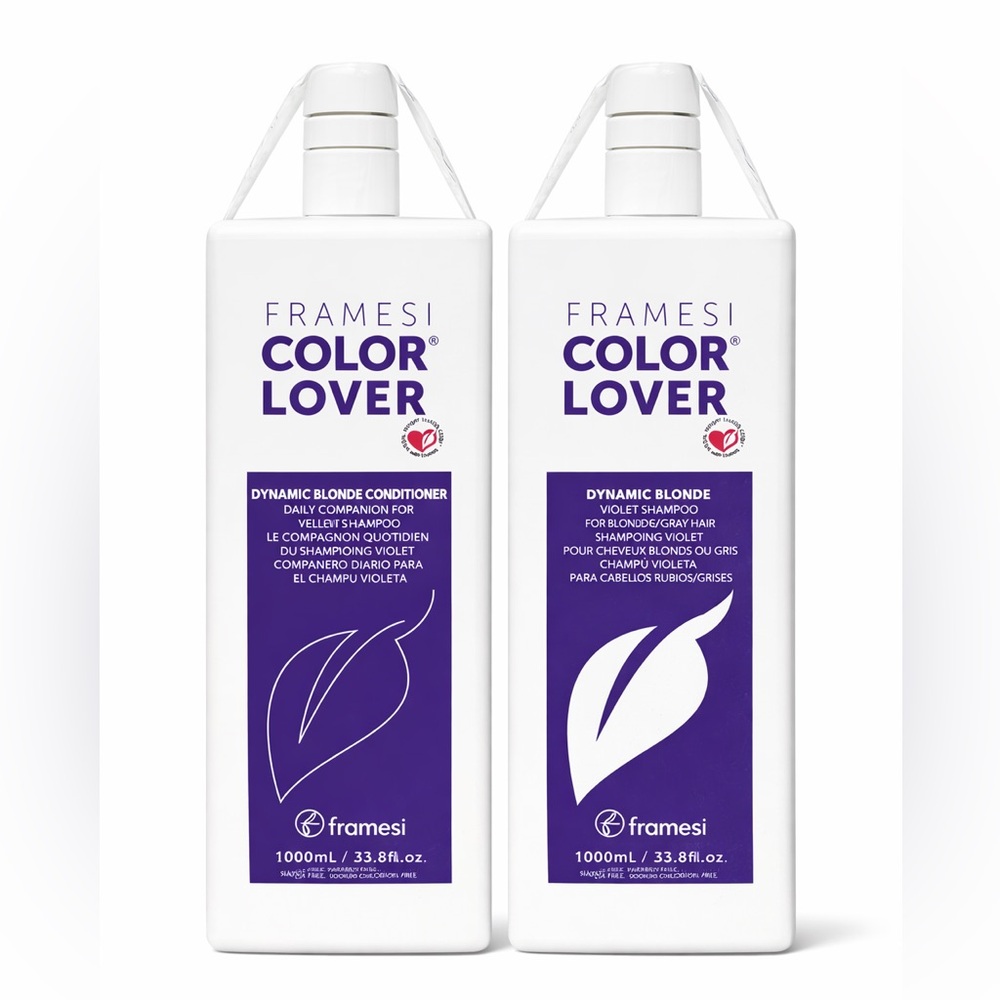 Farmasi Color Lover Dynamic Blonde Conditioner - Purple and White